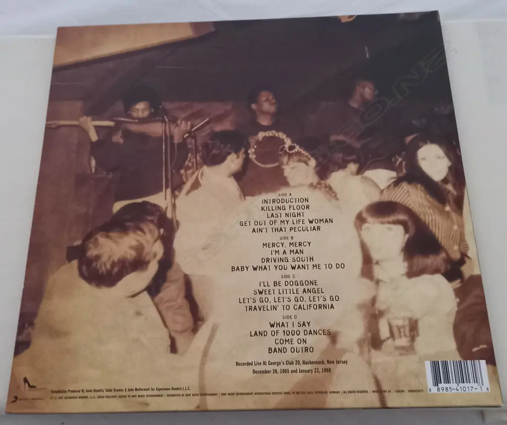 Curtis Knight Featuring Jimi Hendrix, Live At George's Club 20, (Double Album) Image 1++